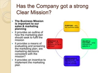 Developing A Strategic Business Plan