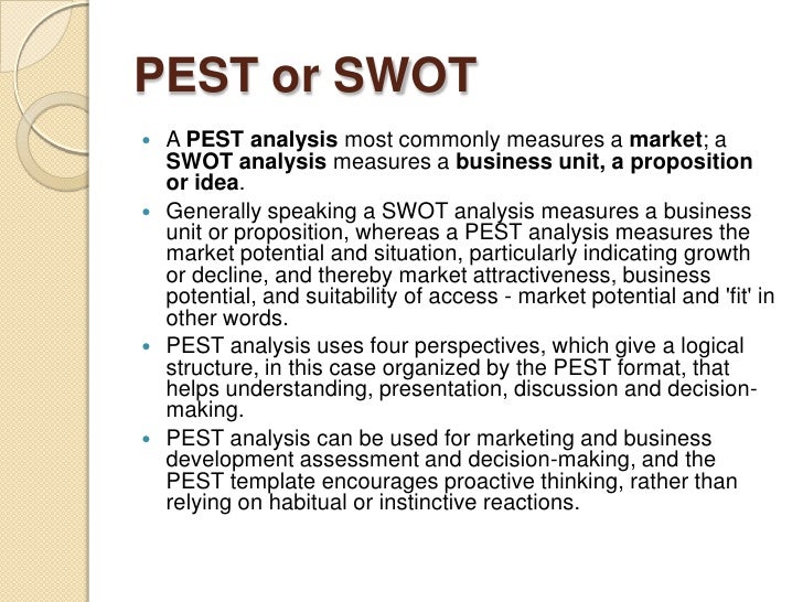 Business plan pest analysis