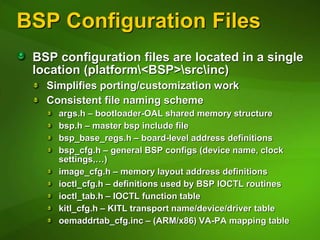 Developing a Windows CE OAL.ppt