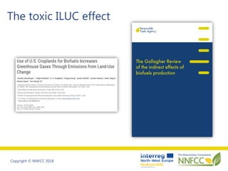 Copyright © NNFCC 2018
The toxic ILUC effect
 