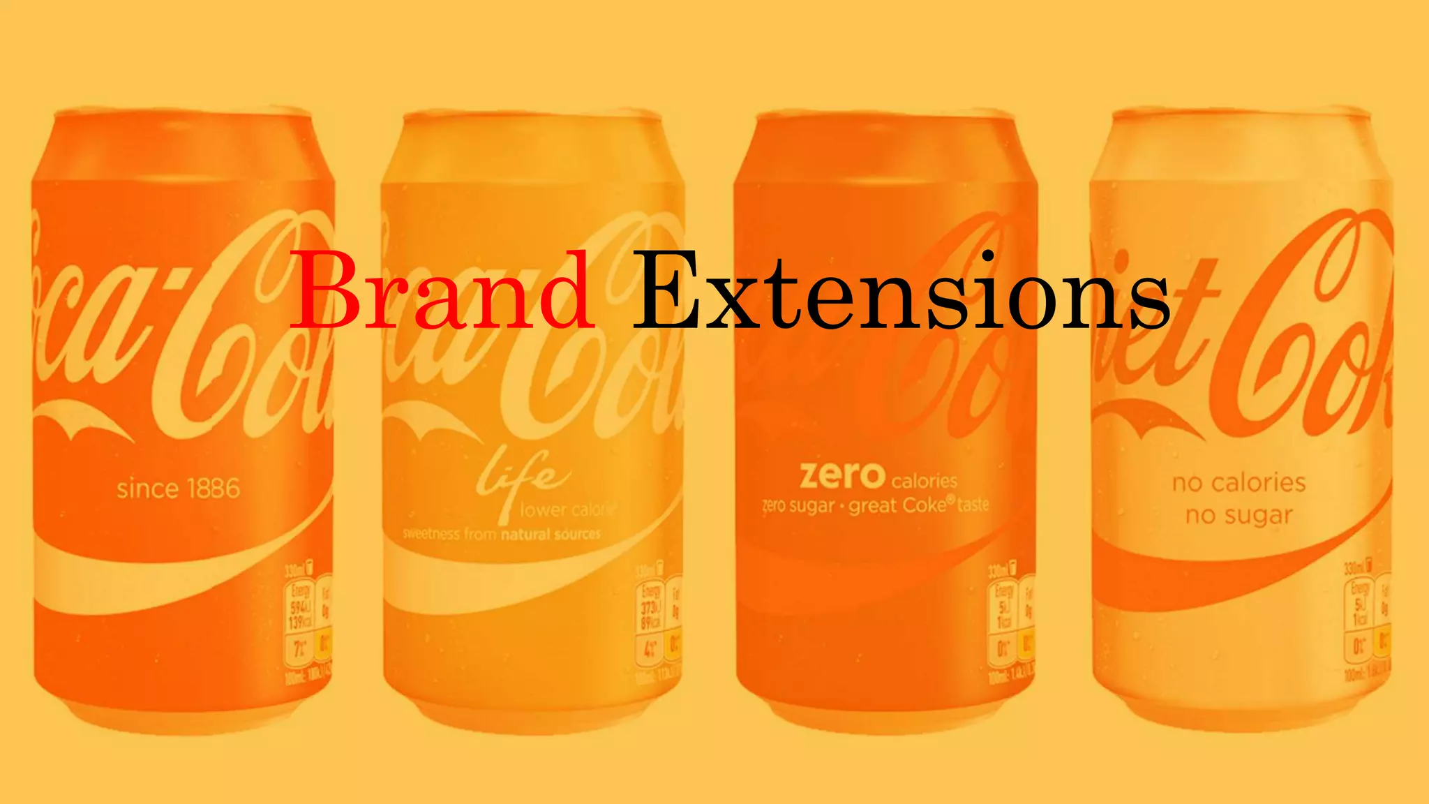 Brand Extensions
 