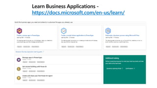 https://docs.microsoft.com/en-us/learn/
 