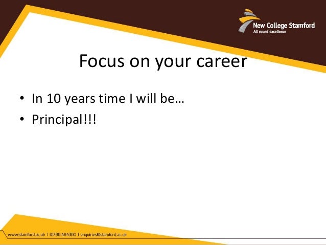Developing career plan introduction