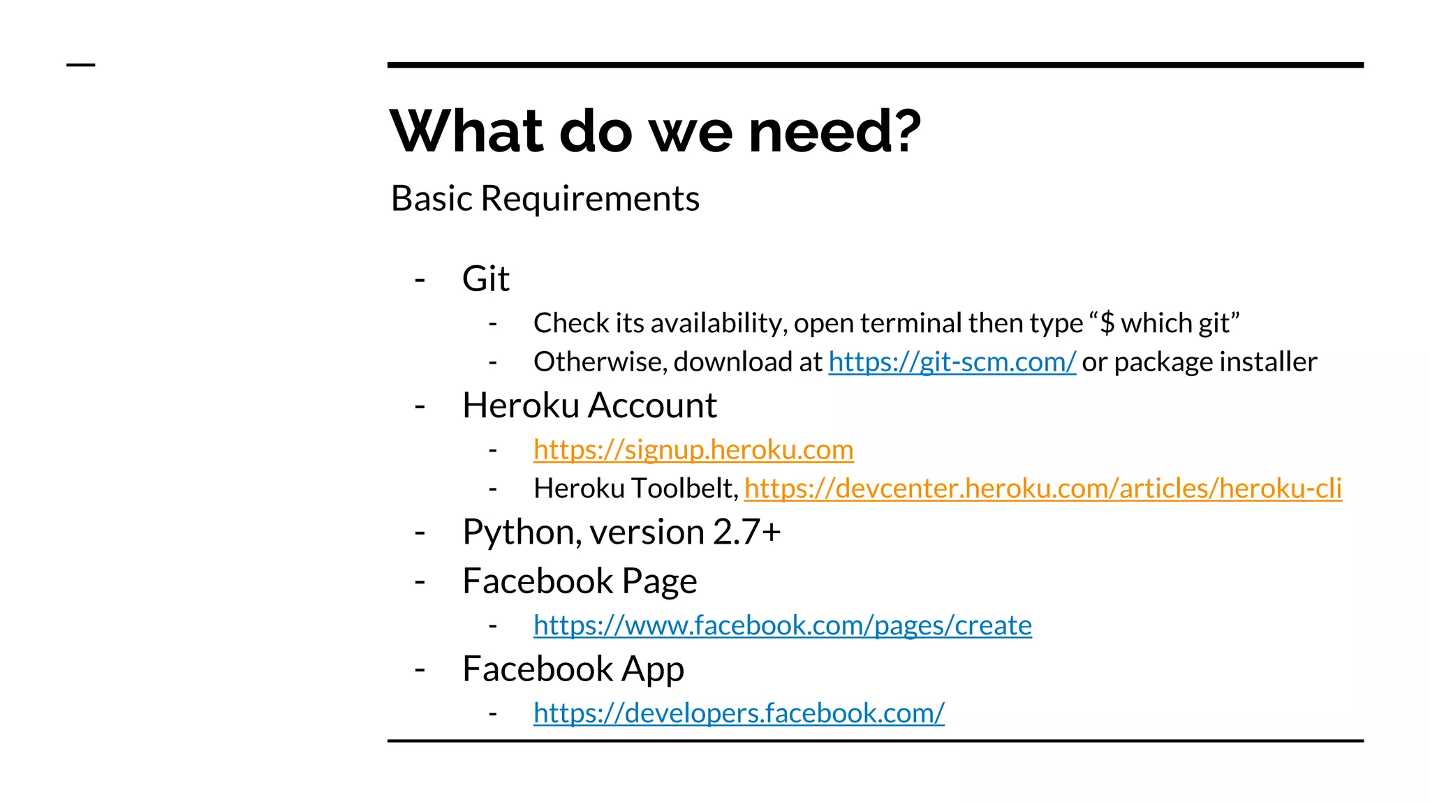 Introduction to Chatbot Development for Facebook Messenger using Python ...
