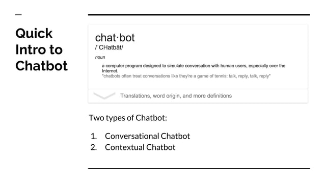 Introduction to Chatbot Development for Facebook Messenger using Python ...