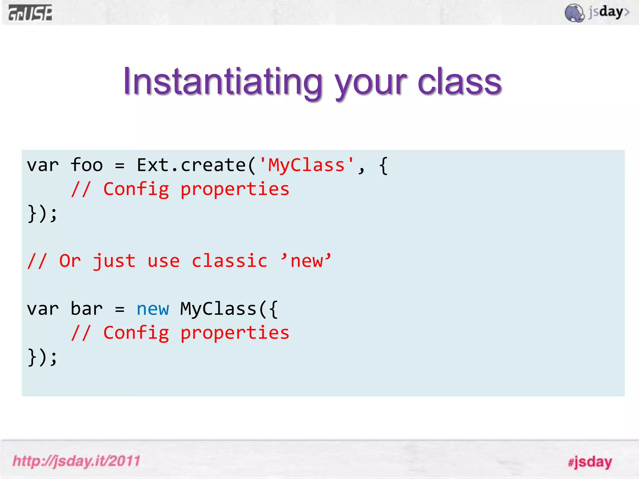 Ext JS Terminology & ConceptsExt Component