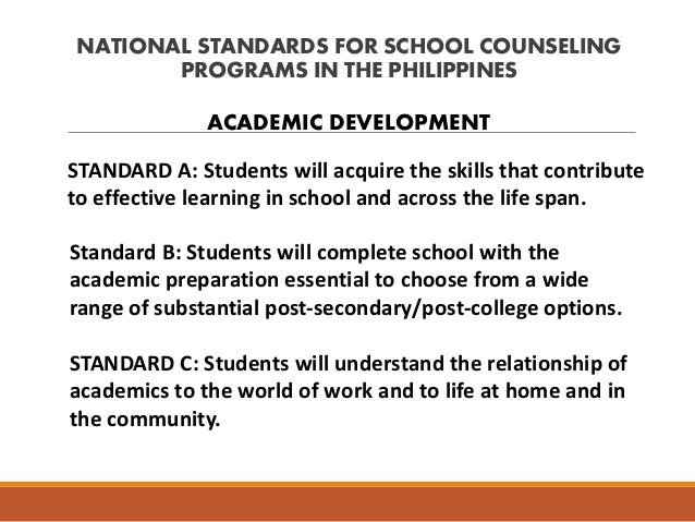 standards for guidance counseling progr Guidance and counseling standard program evaluation name of program or services: guidance and counseling msip and comprehensive guidance standards. standards for guidance counseling progr Guidance and counseling standard program evaluation name of program or services: guidance and counseling msip and comprehensive guidance standards.