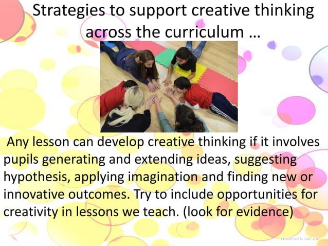 Developing Creativity In Learners Ppt Developing Creativity In Learners Ppt