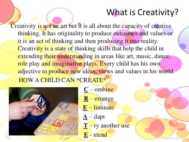 Developing Creativity In Learners Developing Creativity In Learners