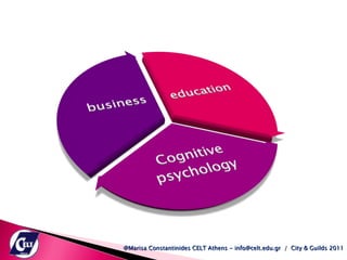 @Marisa Constantinides CELT Athens - info@celt.edu.gr  /  City & Guilds 2011 
