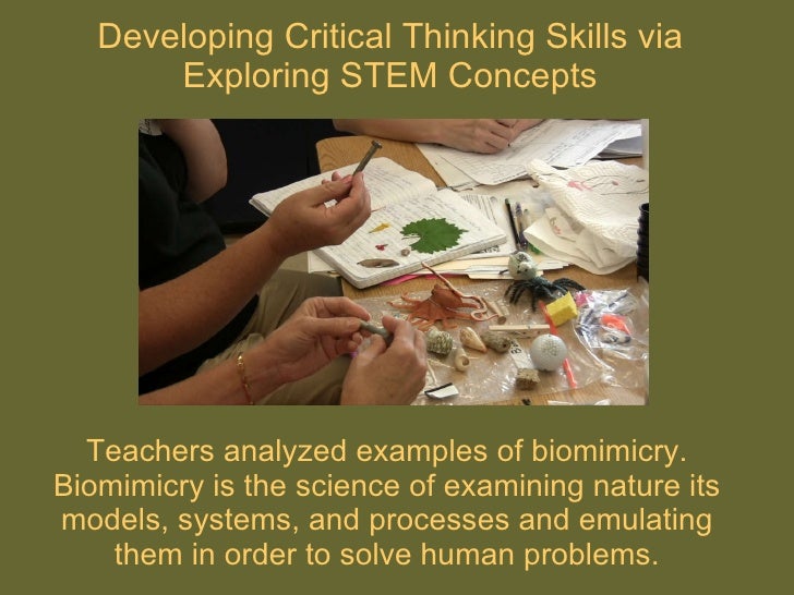 Problem solving and critical thinkingexploring mathematics