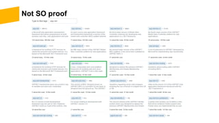 Not SO proof
 