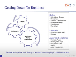 Getting Down To BusinessPolicies should never be written in isolation
