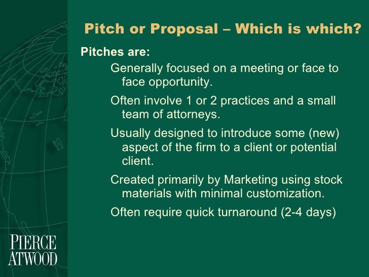 Developing Effective Pitches and Proposals
