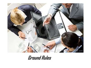 Ground Rules

 