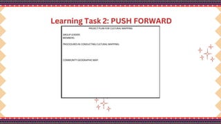Learning Task 2: PUSH FORWARD
 