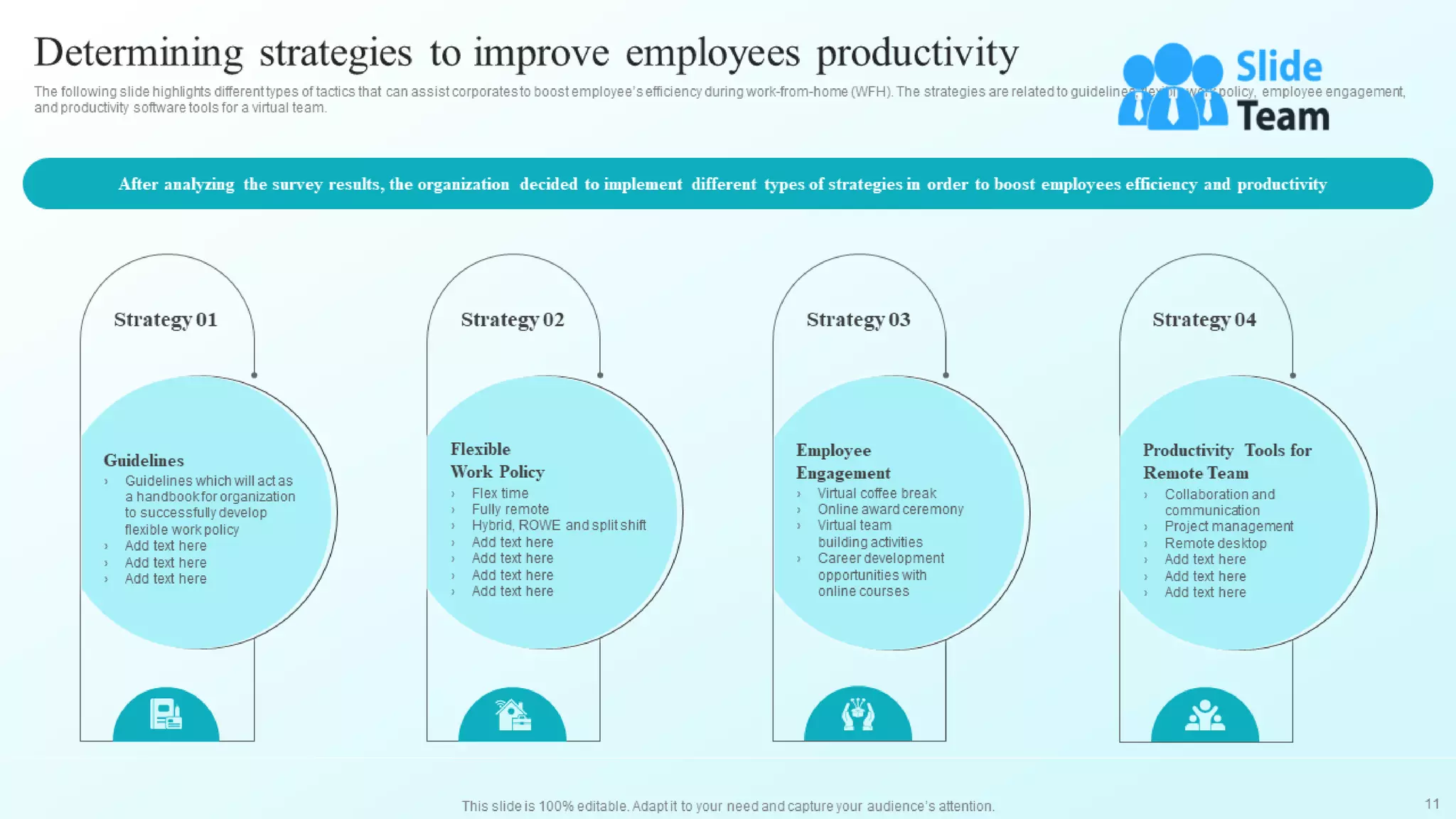 Developing Flexible Working Practices To Improve Employee Engagement Powerpoint Presentation Slides