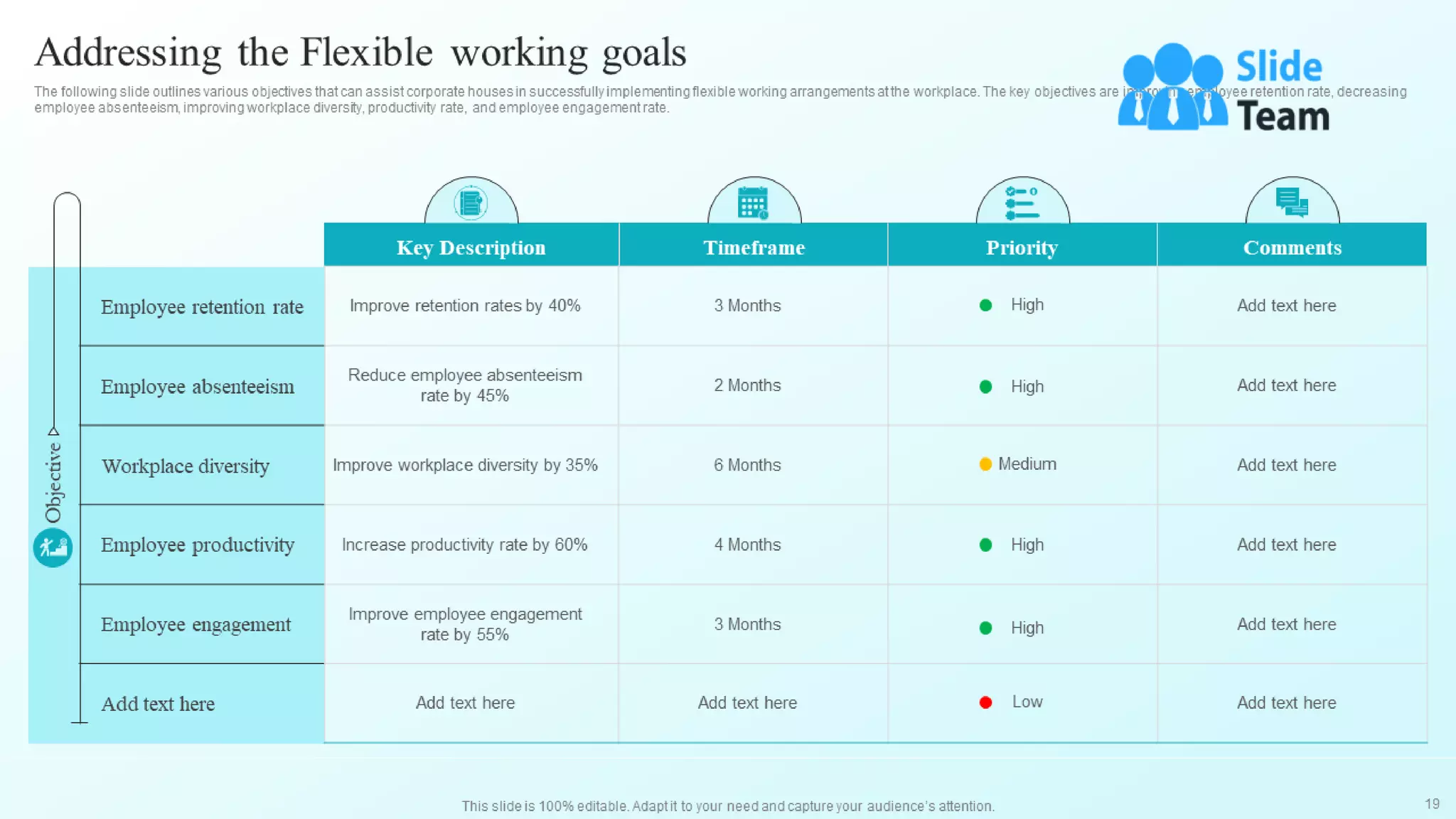 Developing Flexible Working Practices To Improve Employee Engagement Powerpoint Presentation Slides