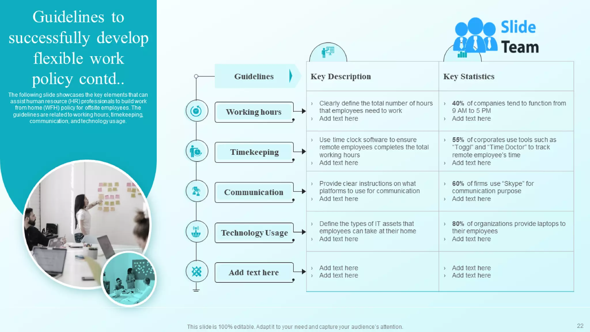 Developing Flexible Working Practices To Improve Employee Engagement Powerpoint Presentation Slides