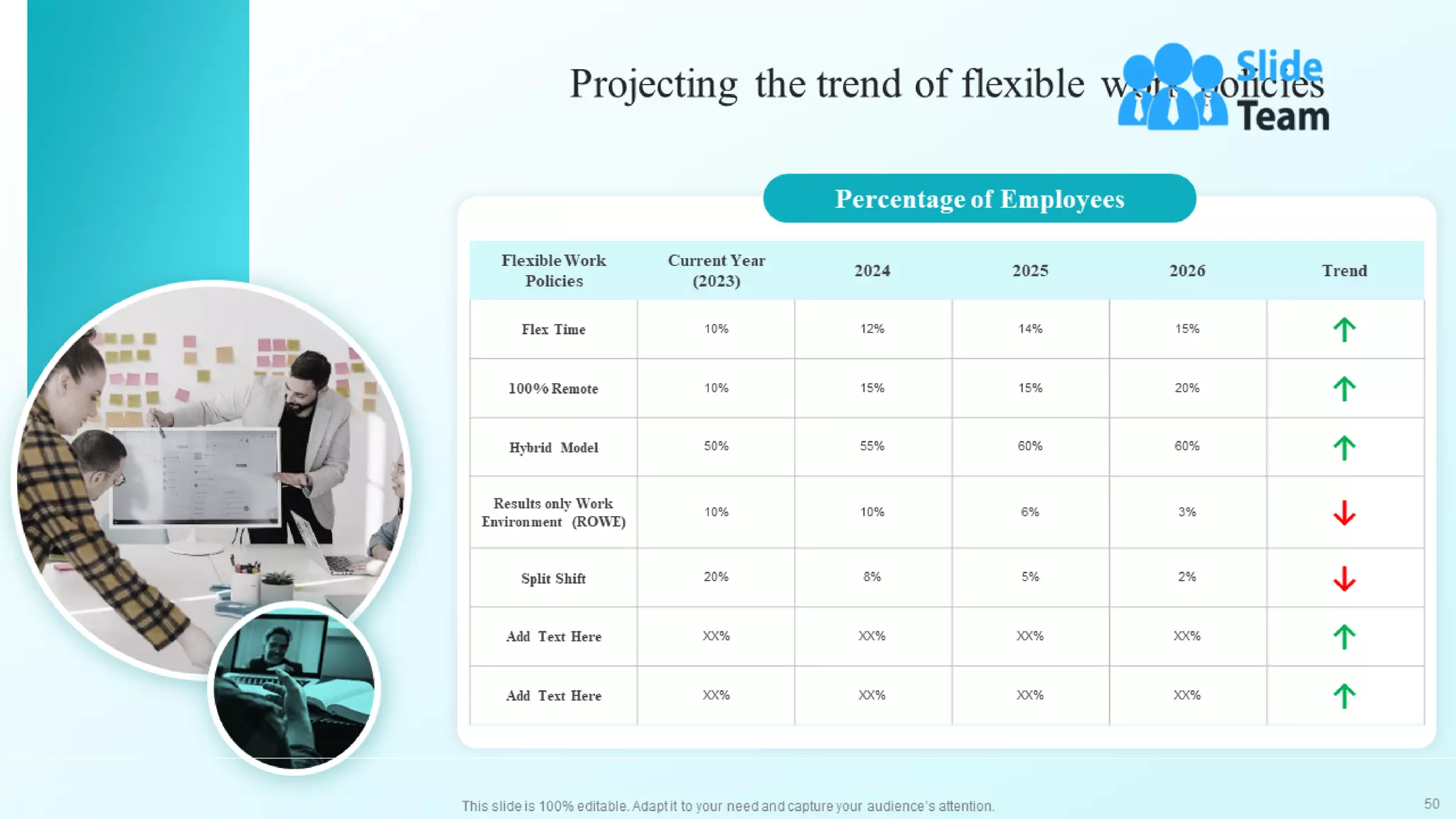 Developing Flexible Working Practices To Improve Employee Engagement Powerpoint Presentation Slides