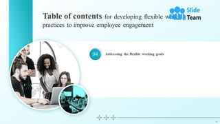 Developing Flexible Working Practices To Improve Employee Engagement Powerpoint Presentation Slides