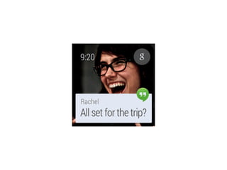 Developing for android wear