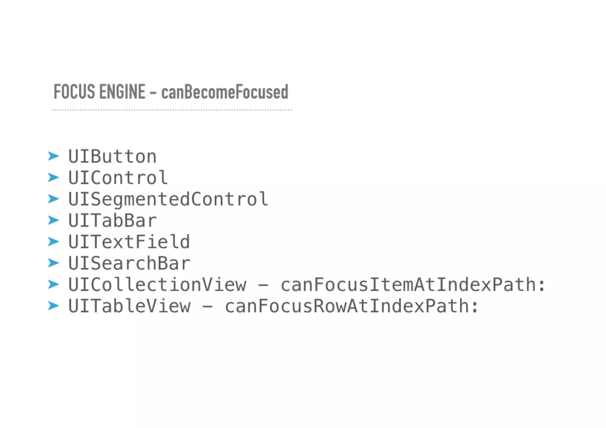 Developing for Apple TV