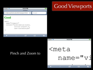 Good Viewports




Pinch and Zoom to
 
