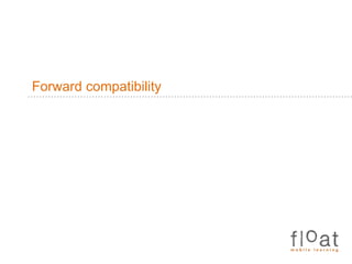 Forward compatibility