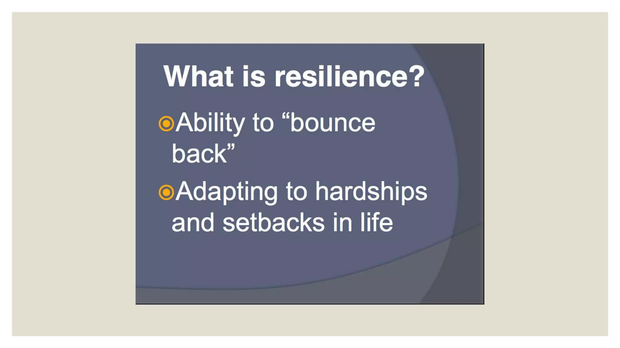 DEVELOPING GRIT, RESILIENCE AND EMPATHY