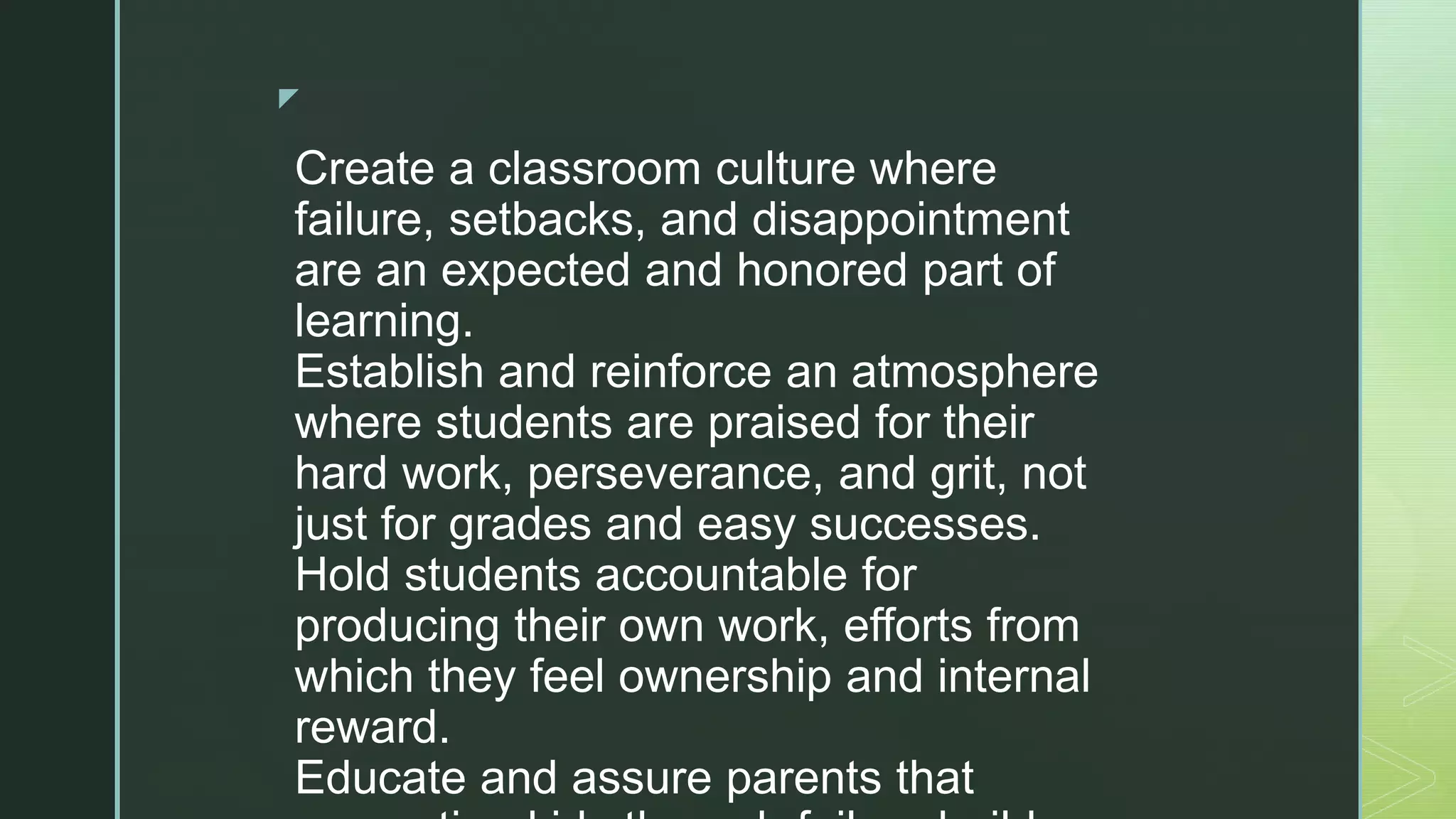 DEVELOPING GRIT, RESILIENCE AND EMPATHY