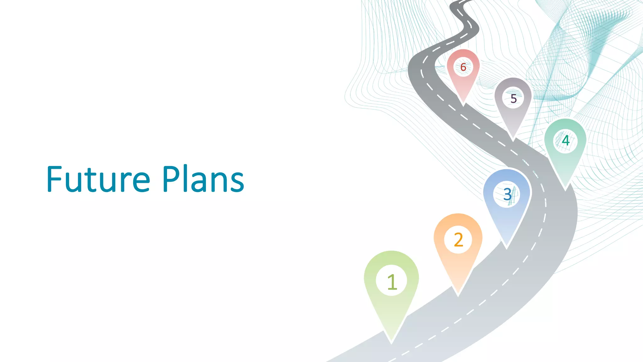 Future Plans 6 5 4 3 2 1 