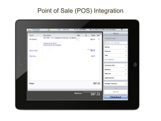 Point of Sale (POS) Integration
 