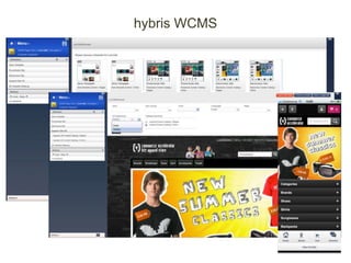 hybris WCMS
 