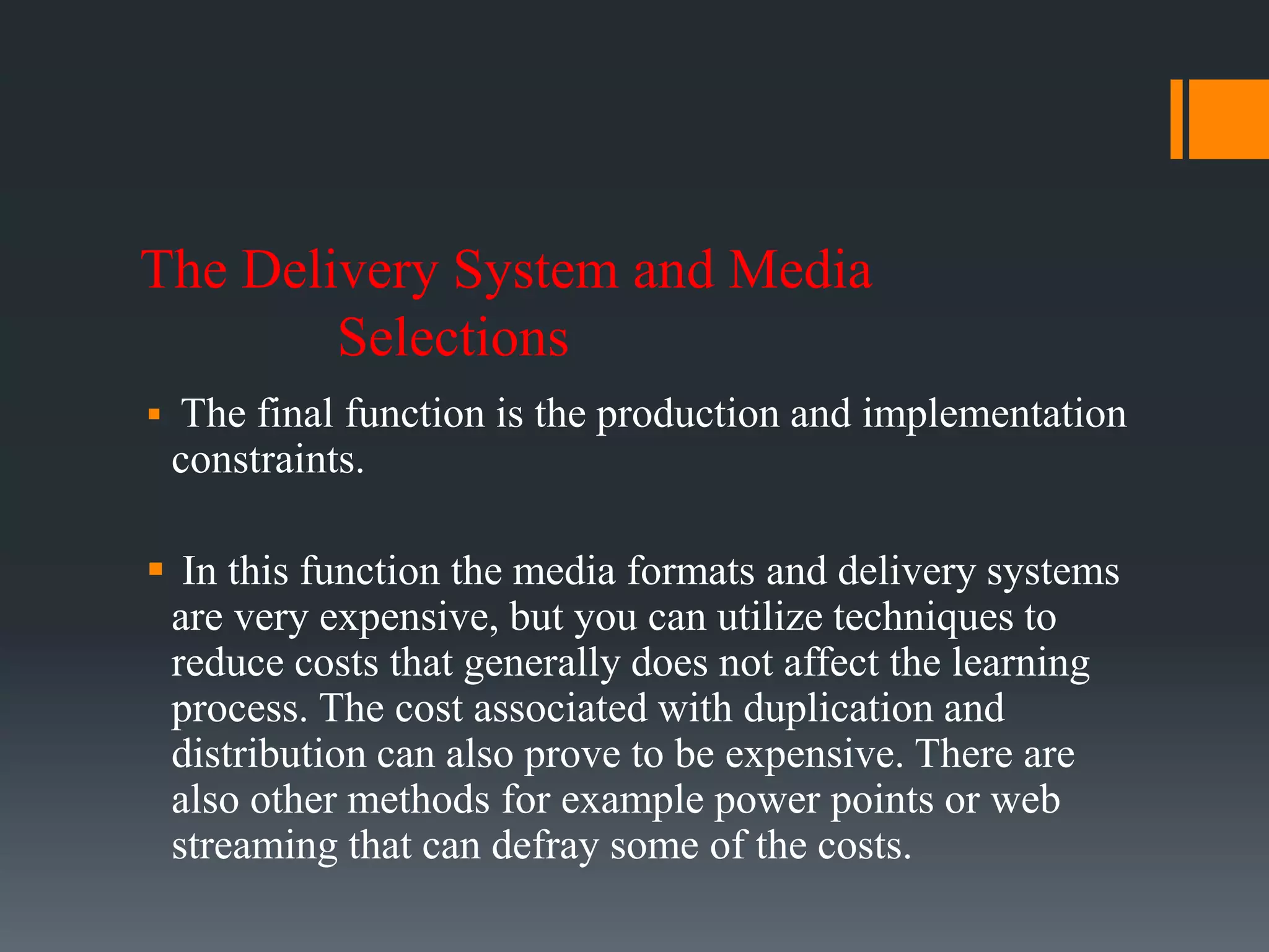 Developing instructional materials PPT