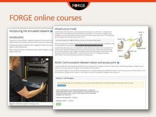 FORGE online courses
 