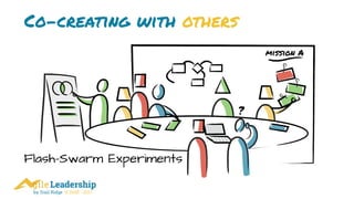 by Trail Ridge © 2005 - 2017
Co-creating with others
Flash-Swarm Experiments
 