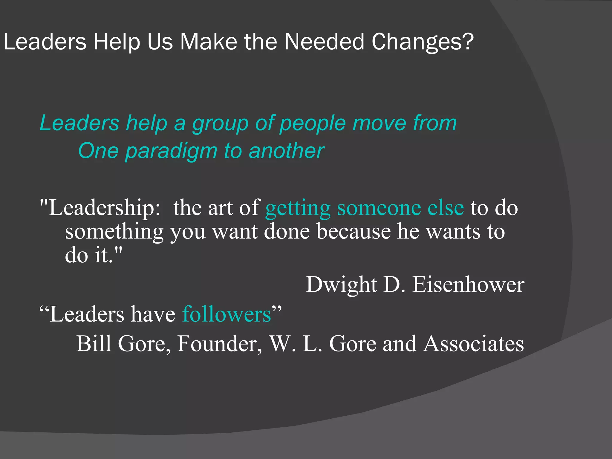 Developing Leadership Skills | PPT
