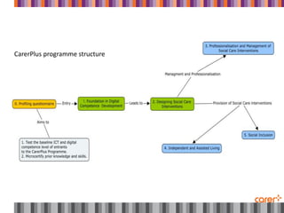 CarerPlus programme structure
 