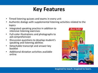 Developing Listening Skills Second Edition - Walkthrough | PPTX