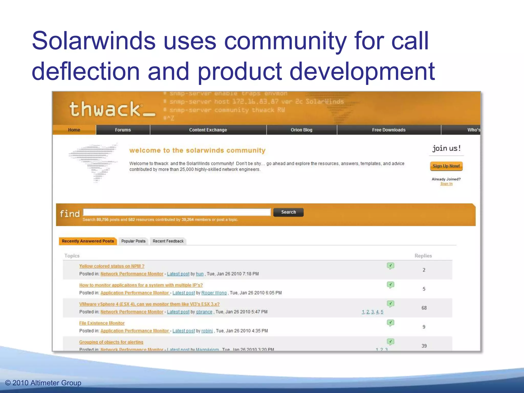 Comcast made support proactive with indirect deflection29Took 3 minutes to notify entire system of off-air channel