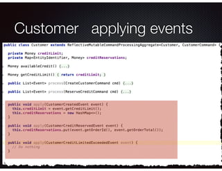 @crichardson
Customer applying events
 