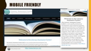 MOBILE FRIENDLY
19http://www.lacnyc.org
 