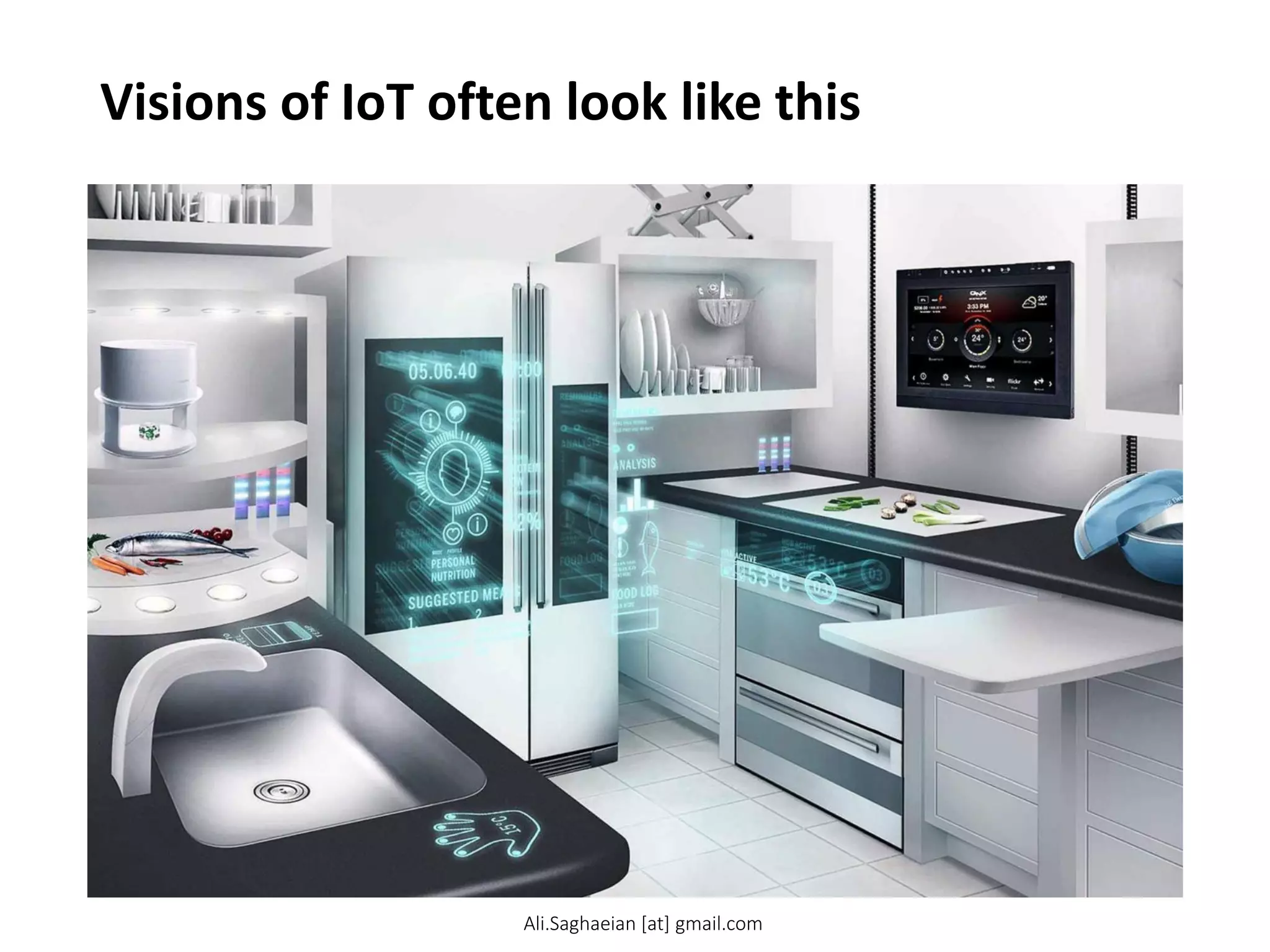 Visions of IoT often look like this
Ali.Saghaeian [at] gmail.com
 