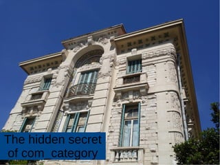 The hidden secret
of com_category
 