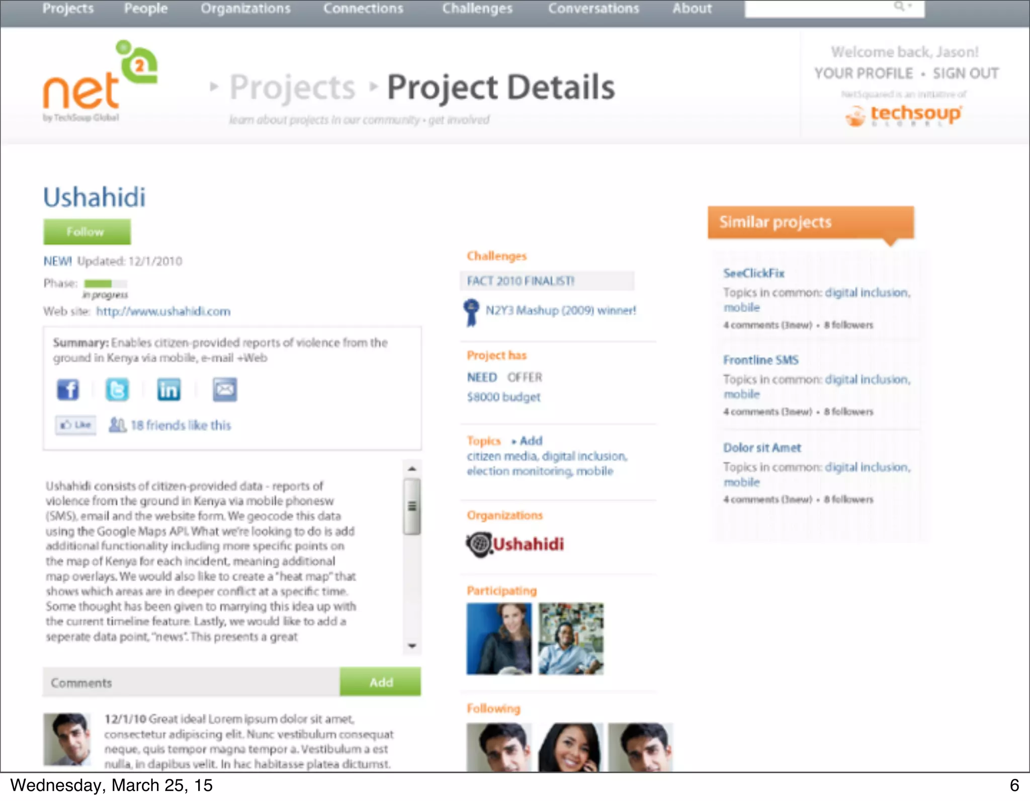 Developing new program areas. example community driven innovation at ...