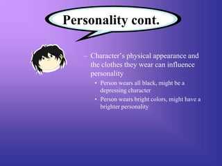 Developing original characters | PPT