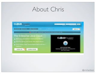 About Chris




              @crichardson
 