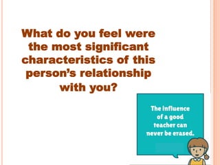 Developing Positive Relationship With The Students