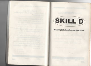 Reading to FoI看ow Precise Directions
 